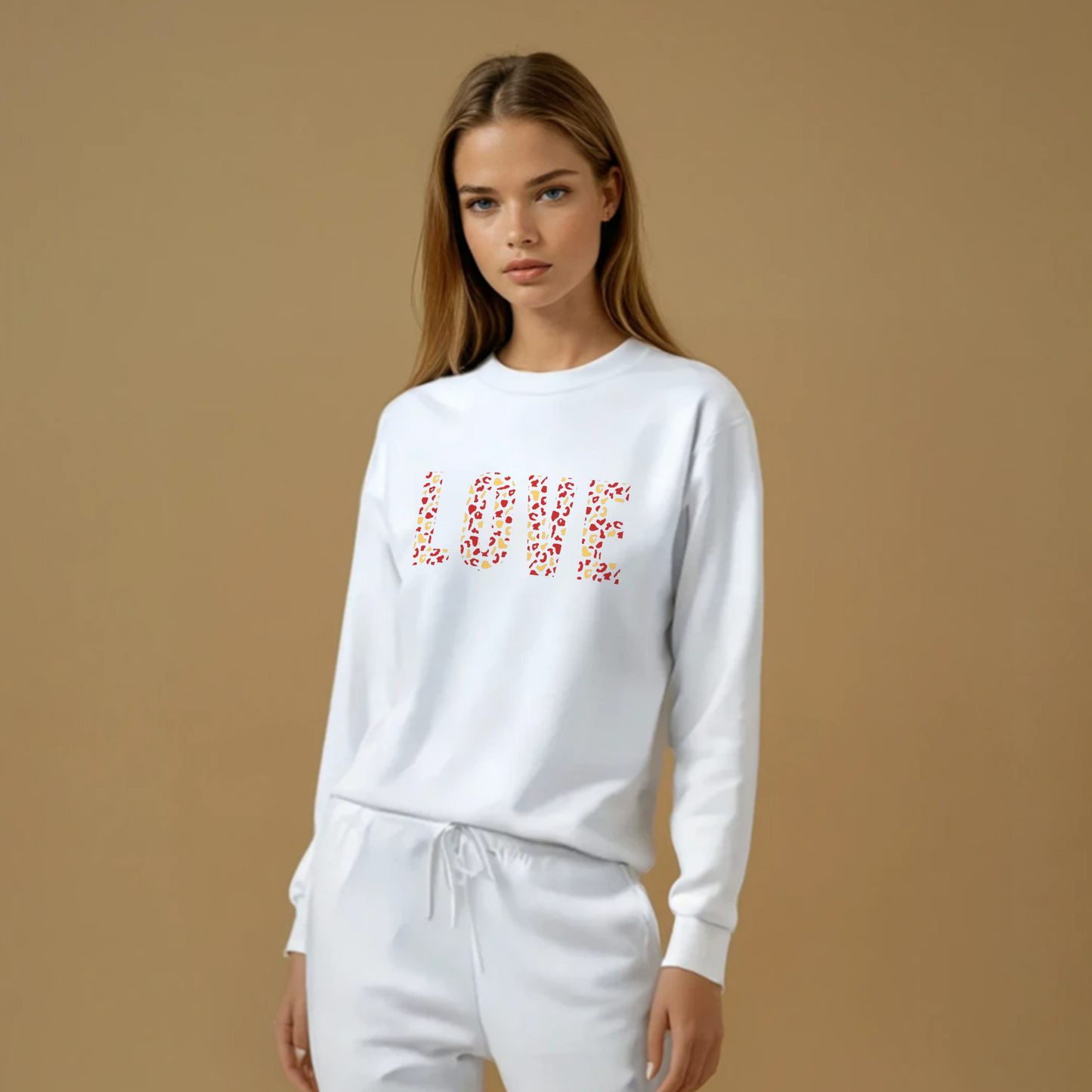 Love Sweatshirt · White