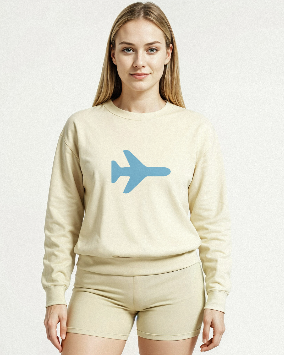 Airplane Mode Sweatshirt · Sand