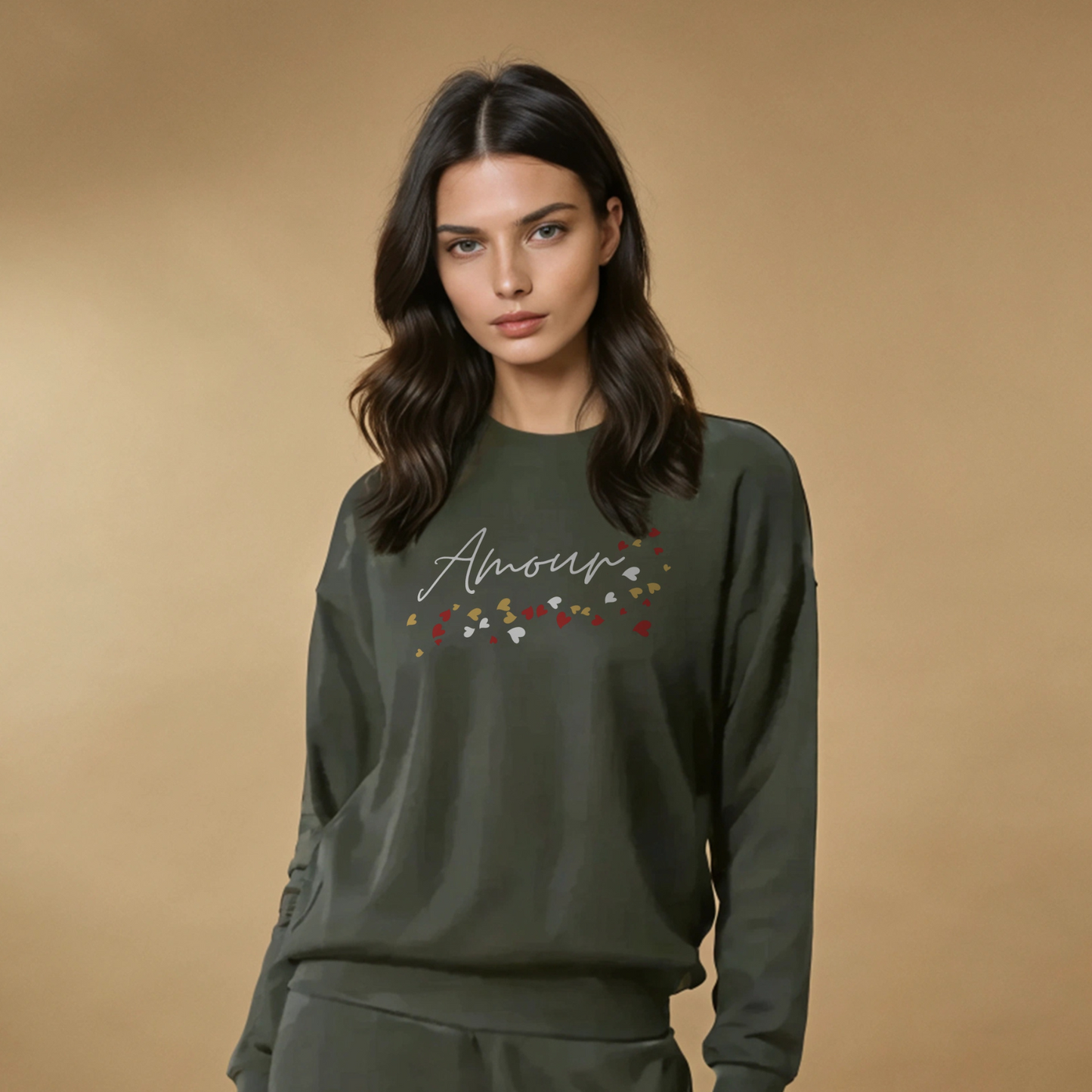 Amour Sweatshirt · Vintage Black
