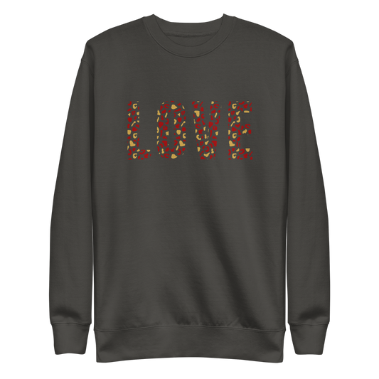 Love Sweatshirt · Vintage Black