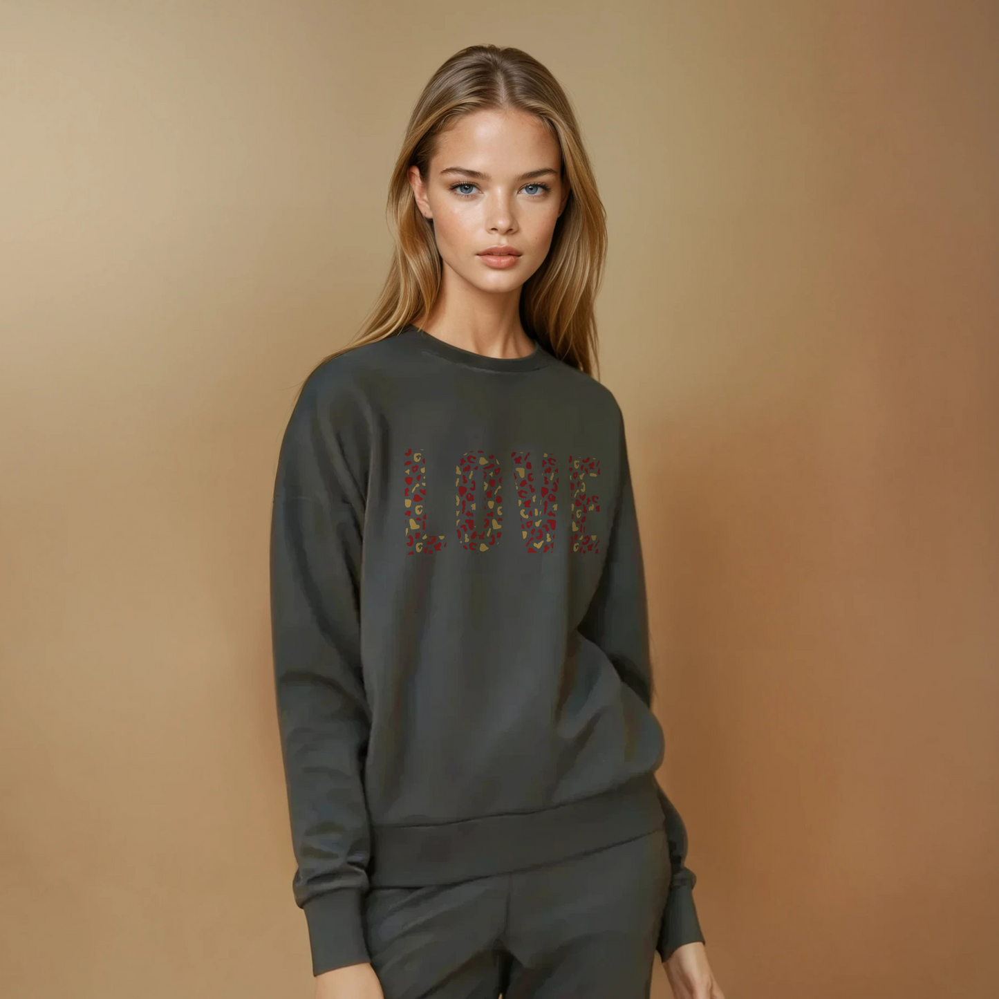 Love Sweatshirt · Vintage Black