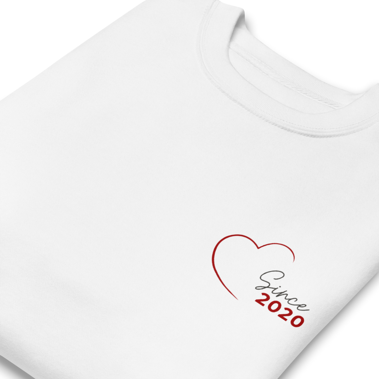 Loved Since Sweatshirt · White