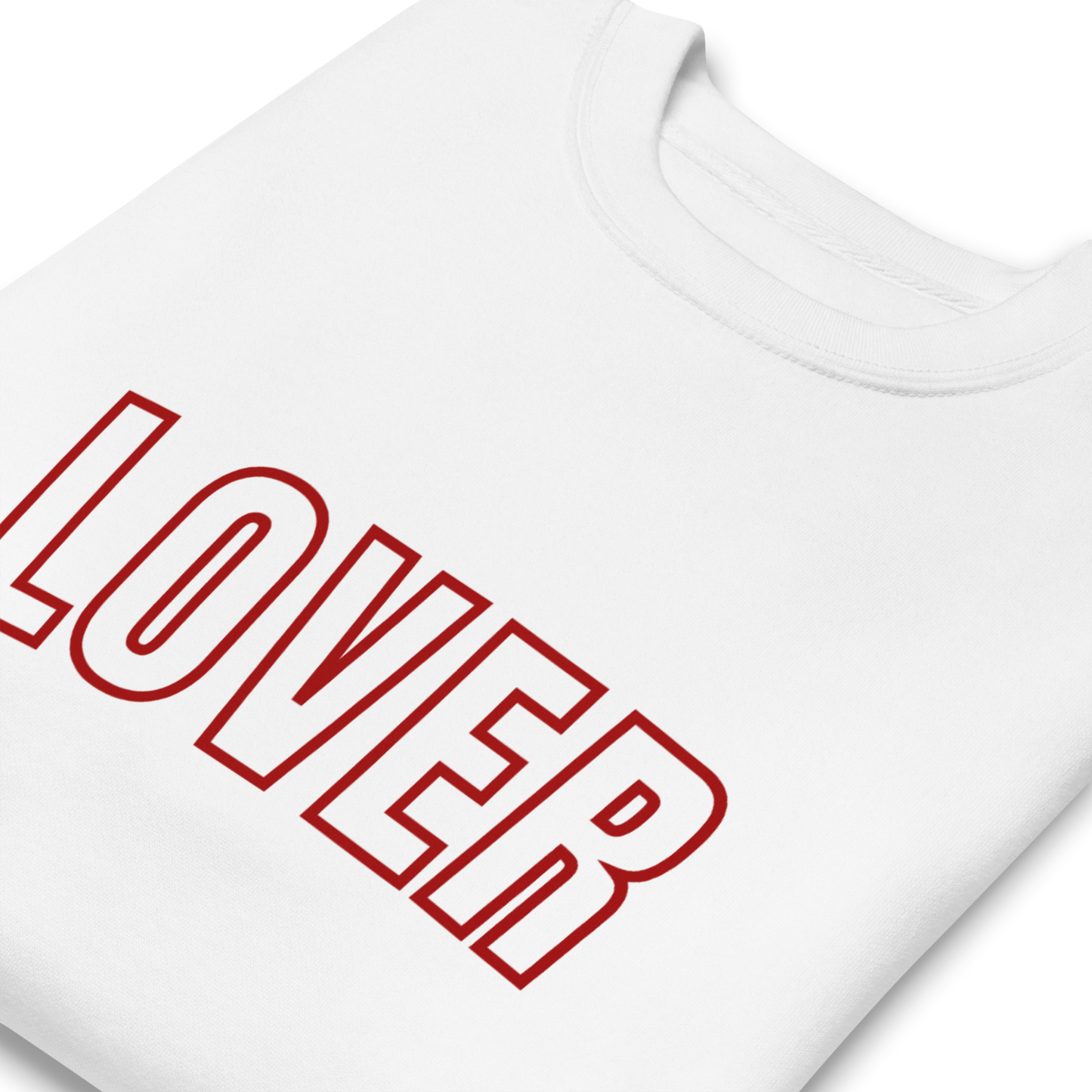 Lover Sweatshirt · White
