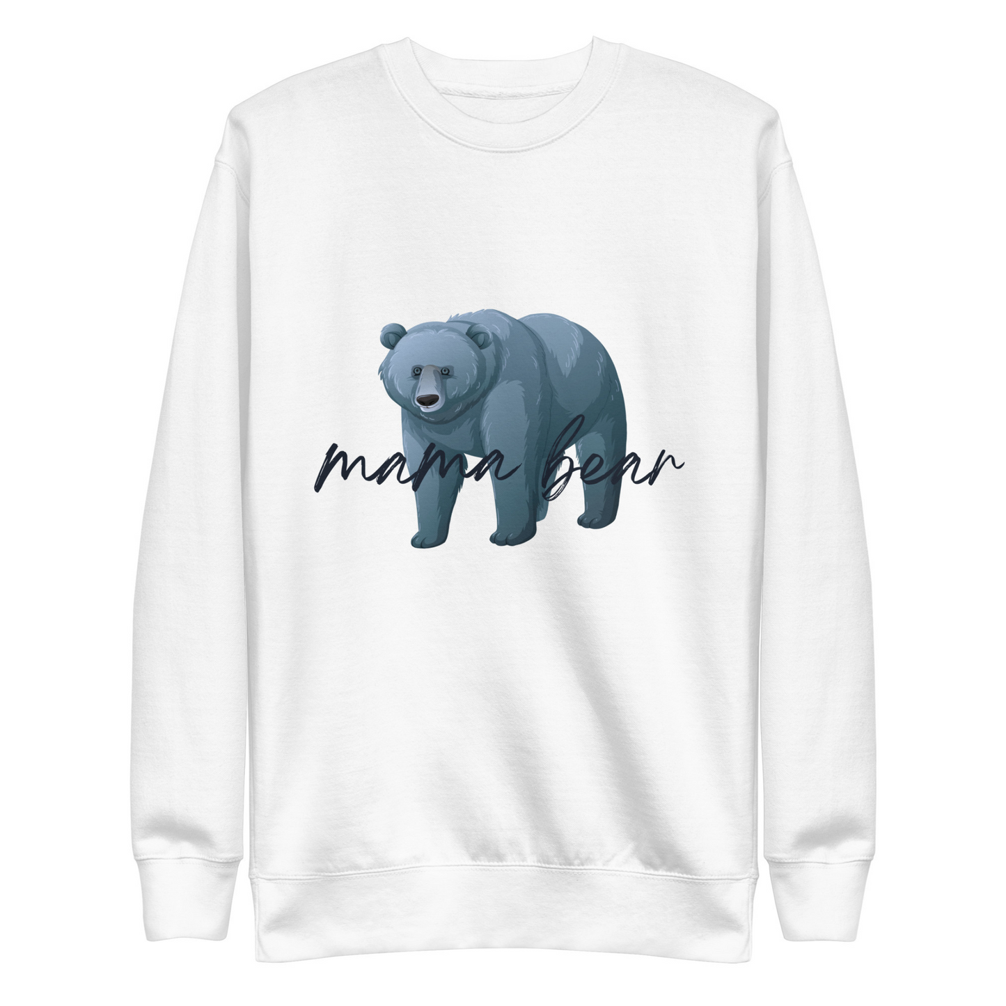 Mama Bear Sweatshirt · White