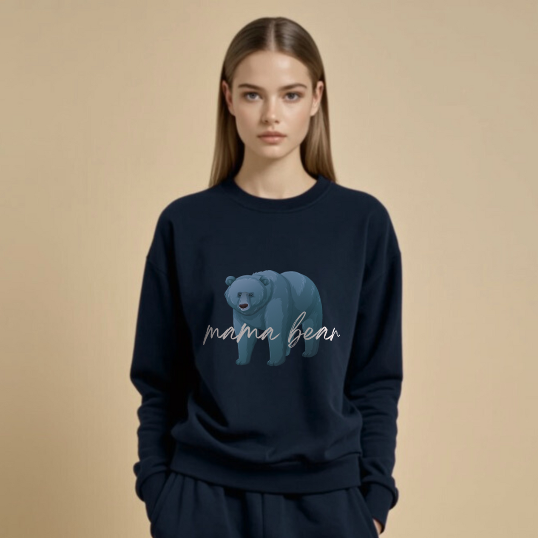 Mama Bear Sweatshirt · Navy