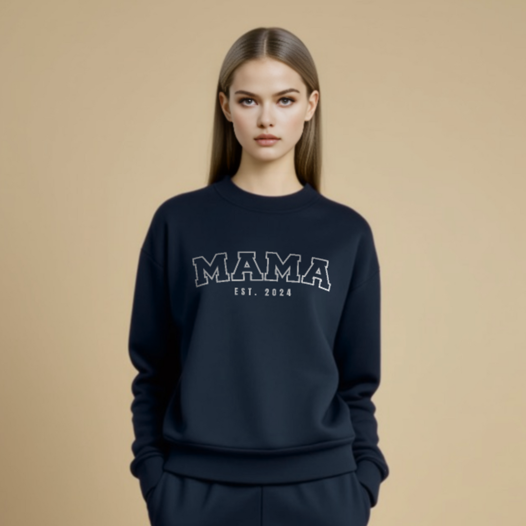 Mama Est. Sweatshirt · Navy