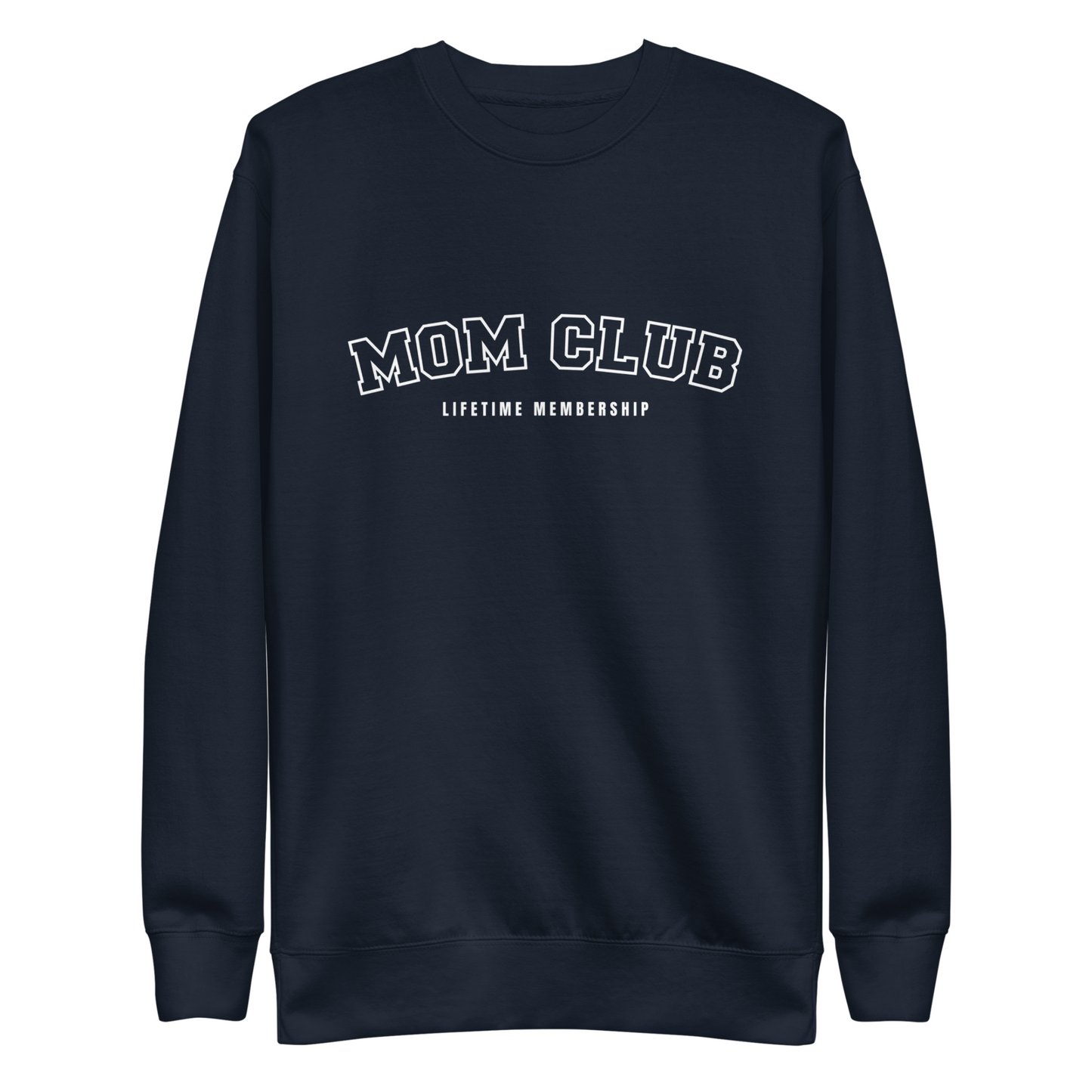 Mom Club Sweatshirt · Navy