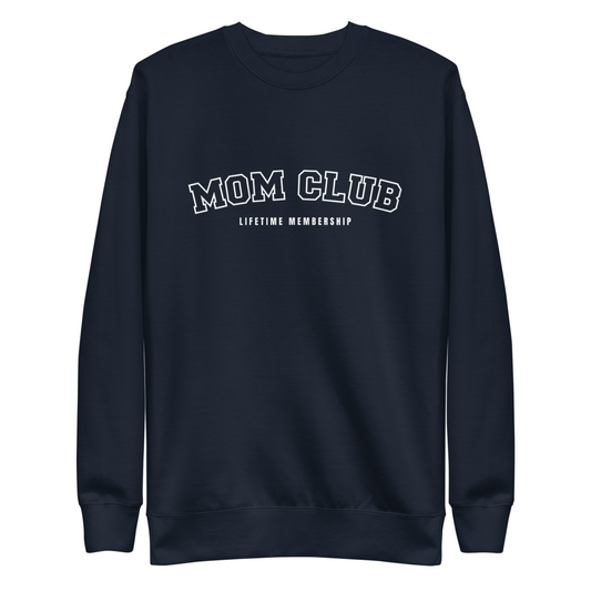 Mom Club Sweatshirt · Navy