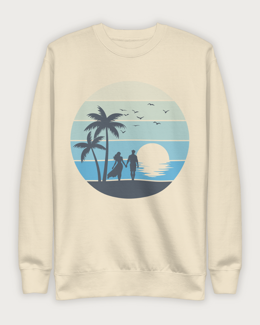 Retro Romantic Sweatshirt · Sand