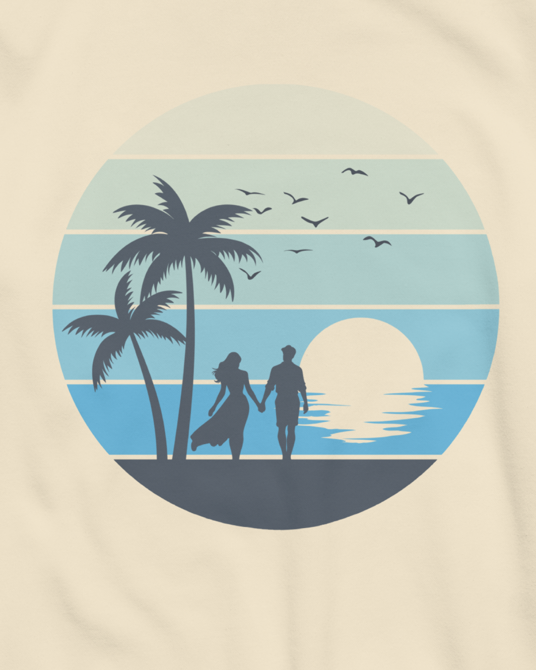 Retro Romantic Sweatshirt · Sand