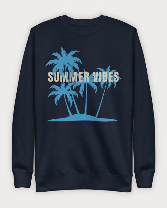 Summer Vibes Sweatshirt · Navy